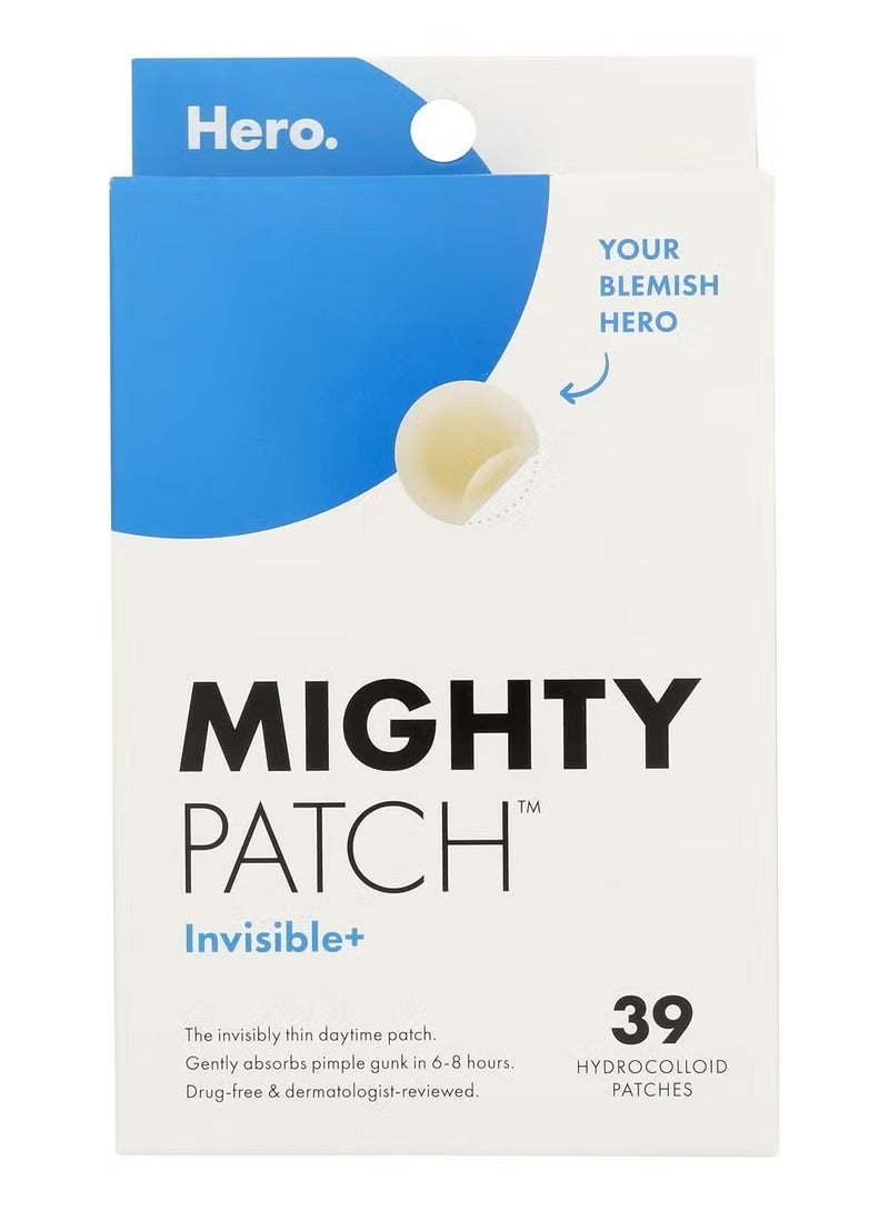 Mighty Patch Hero Cosmetics, , Invisible+, 39 Patches - Image 1