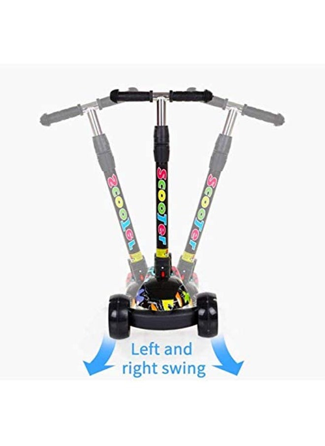 Kids Adjustable Height 3 Wheel Non-Toxic Foldable Scooter With Light-Up Wheels, - pzsku/Z95513CB993EE490CCA2EZ/45/_/1729230902/511d1d0c-198f-4d98-a01e-838351507b6b