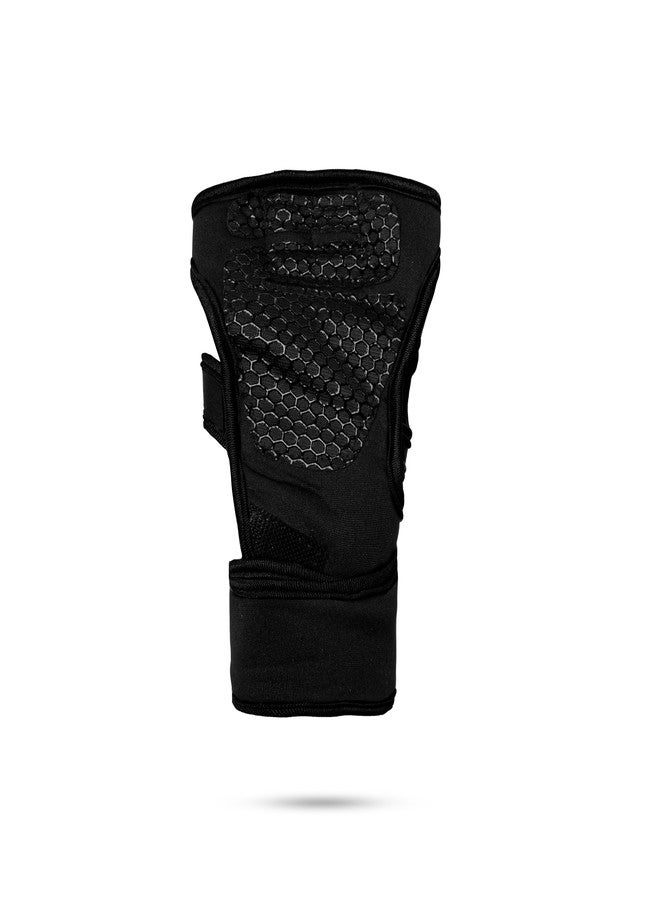 BADOWL Gym Gloves for Men & Women with Wrist Support Accessories for Training & Exercise | Gym Gloves Men Workout, Sport Glove & Fitness Gloves (Black-M) - Image 5