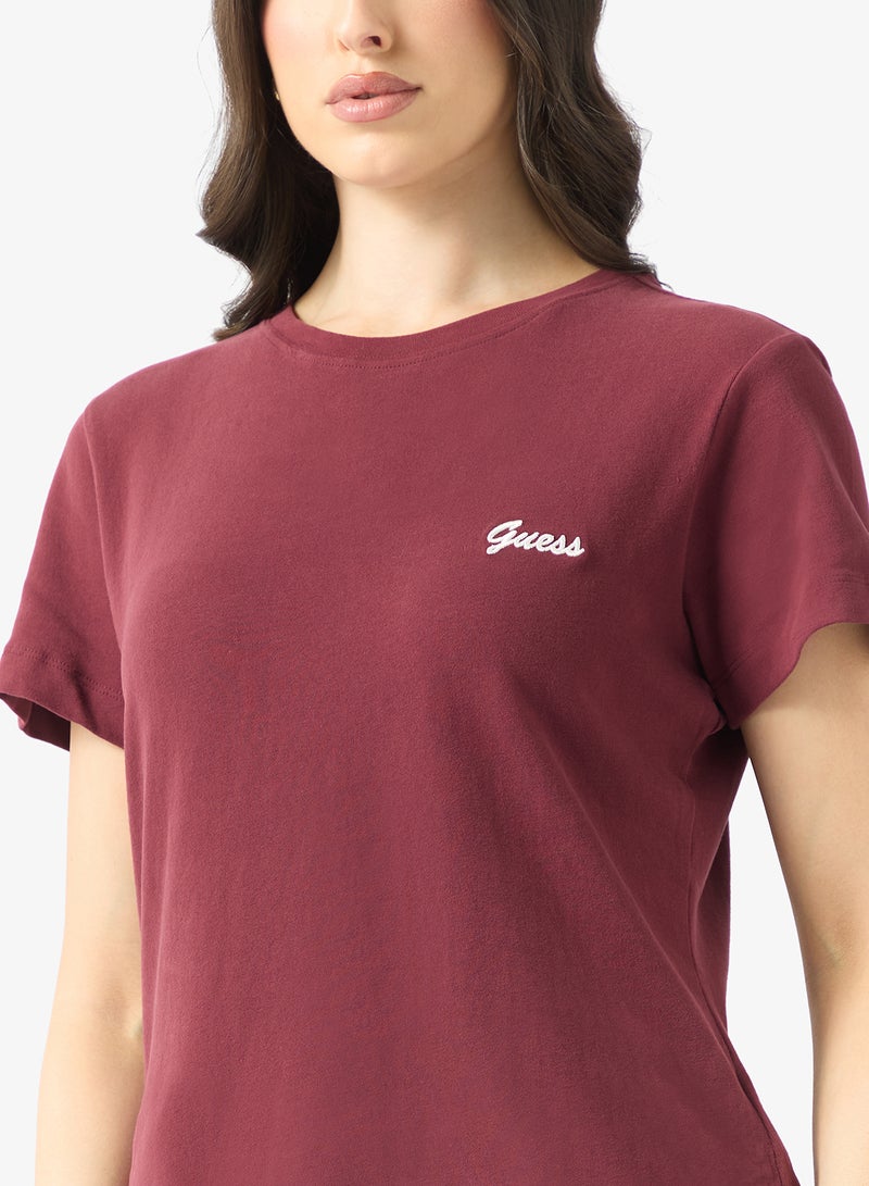 GUESS Alba Short Sleeve Crew Neck T-Shirt - Image 3