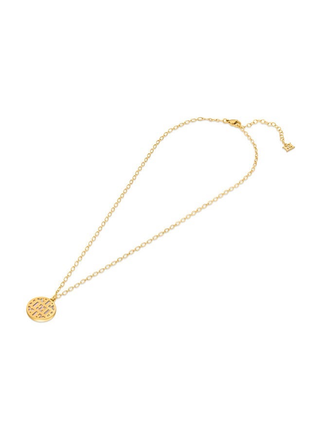 إسكادا قلادة ليندا بيضاء بقلادة من عرق اللؤلؤ وشعار مميز - Image 2