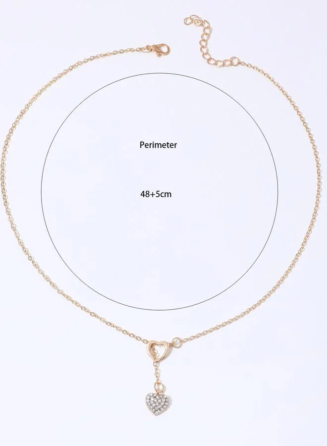 تايك تو عقد مزين بشكل قلب