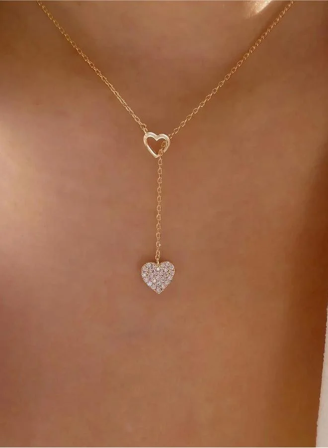 تايك تو عقد مزين بشكل قلب