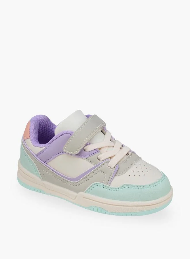 Flora Bella By Shoexpress Girls Hook & Loop Ankle Sneakers