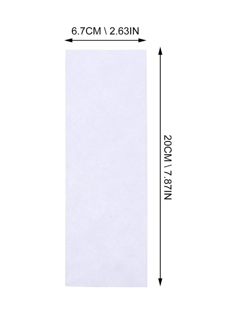 Yuwell Pack Of 400 Pcs Disposable Non-Woven Hair Removal Depilatory Wax Paper Professional Epilator Wax Strip  - Image 4