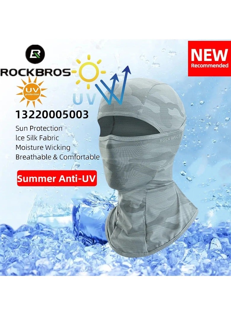 Rockbros ROCKBROS Breathable UV Protection Cycling Mask for Spring and Summer Multi-Functional Sports Balaclava for Biking and Outdoor Use