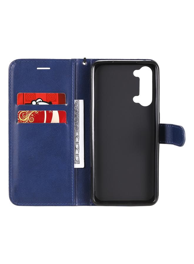S-TOP Case For Oppo Reno3 5G / Find X2 Lite Solid Color Horizontal Flip Protective Leather Case with Holder & Card Slots & Wallet & Photo Frame & Lanyard - Image 4