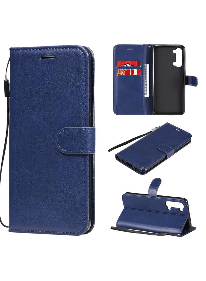 S-TOP Case For Oppo Reno3 5G / Find X2 Lite Solid Color Horizontal Flip Protective Leather Case with Holder & Card Slots & Wallet & Photo Frame & Lanyard - Image 1