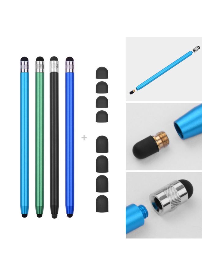 NIBEMINENT 4-Piece 2-In-1 Touchscreen Stylus Pen Multicolour - Image 3