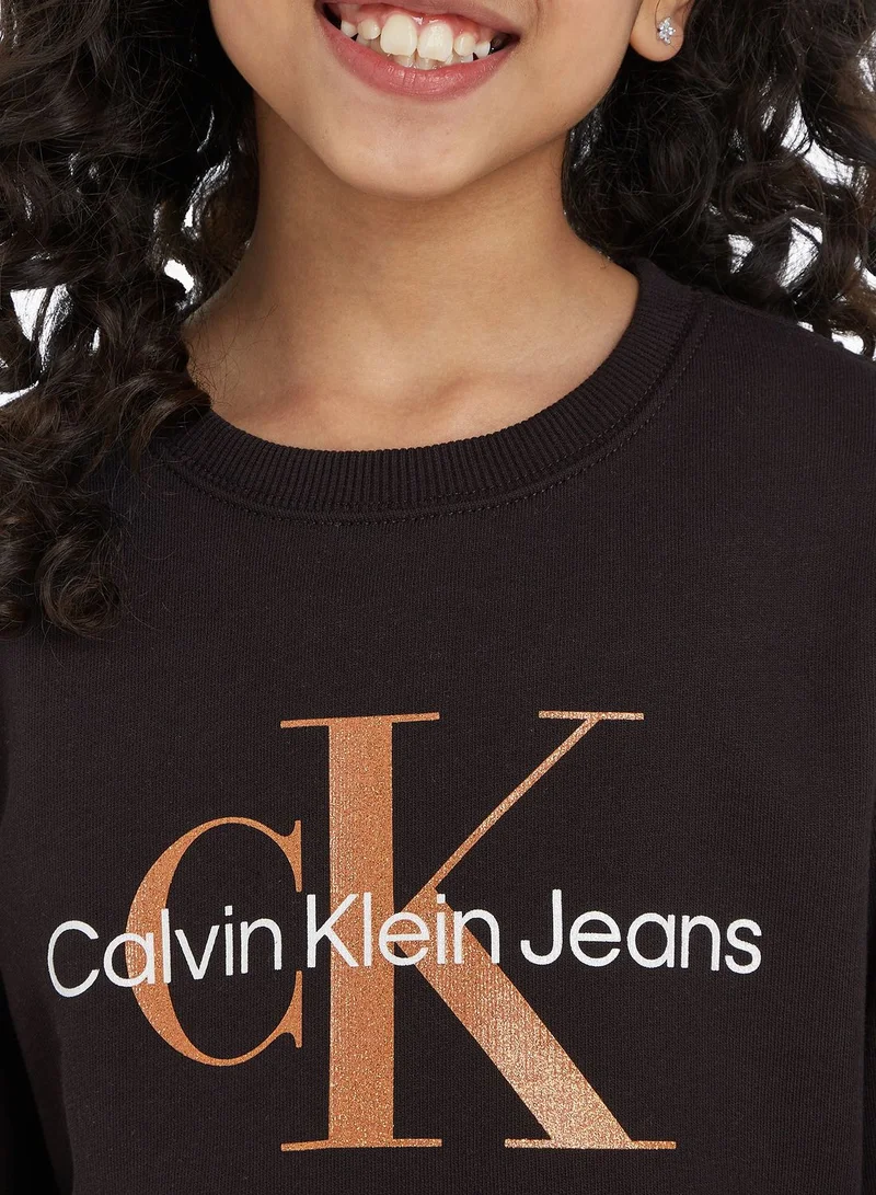 Calvin Klein Jeans Kids Crew Neck Sweatshirt