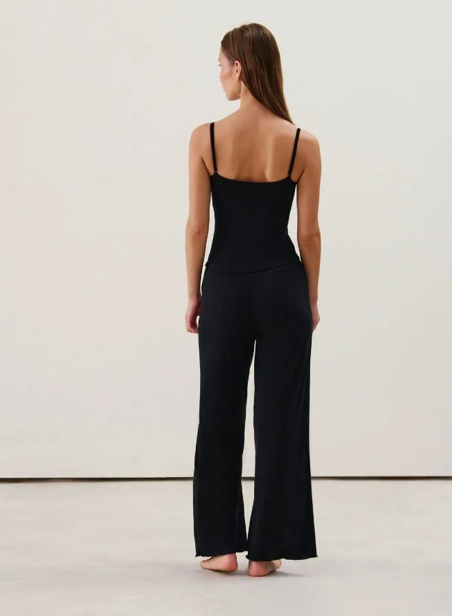 UNDIZ Straight jersey trousers