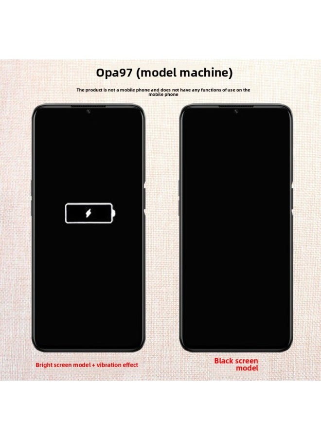 Generic - BA Gang Mobile Phone Model Is Suitable For OPPOA97 Mobile Phone Glass Screen Bright Screen Glory X40I Simulation Model-Applicable Models:Bright Screen-A97 Glass Deep Sea Blue - Image 1