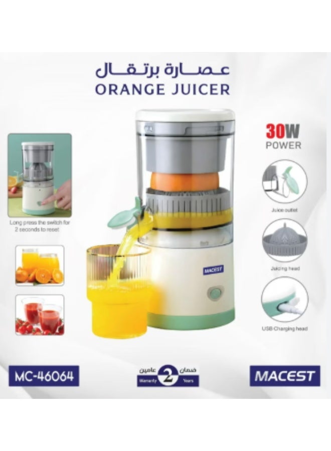 عصارة الحمضيات الكهربائية Macest MC-46064 ذات آلية الضغط الأوتوماتيكية