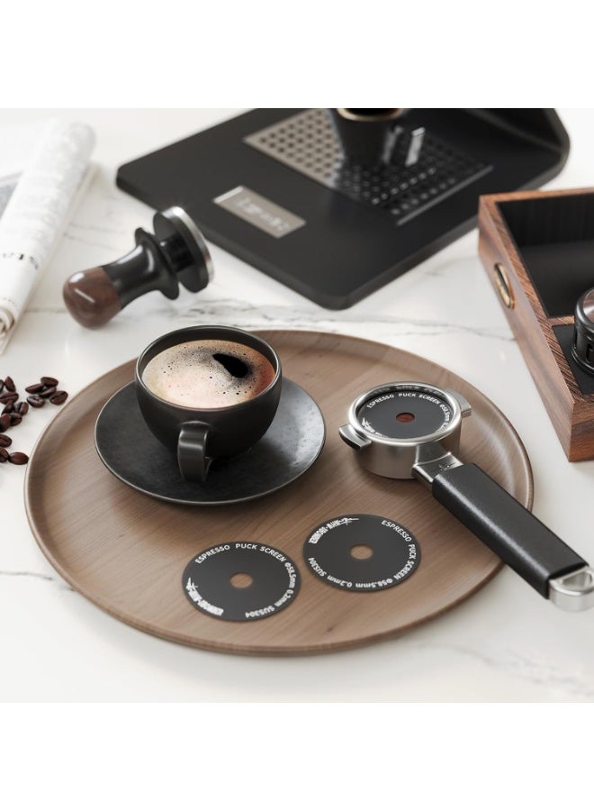 ام اتش دابيلو - ثري بومبار MHW-3BOMBER Ultra Thin 0.2mm Espresso Puck Screen Metal Coffee Filter Reusable Espresso Filters 51mm FG5640-OS - Image 4