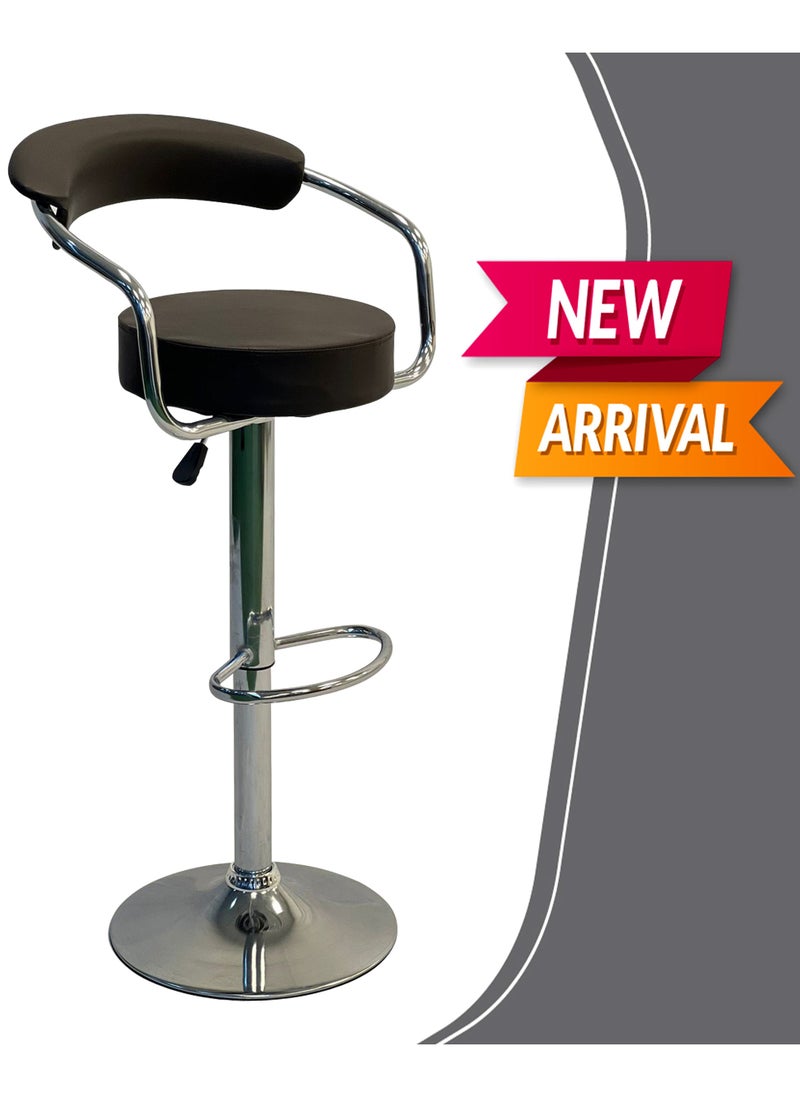 Living - SET OF 2 Bar Stools Modern Counter Height Barstools Adjustable - Image 1