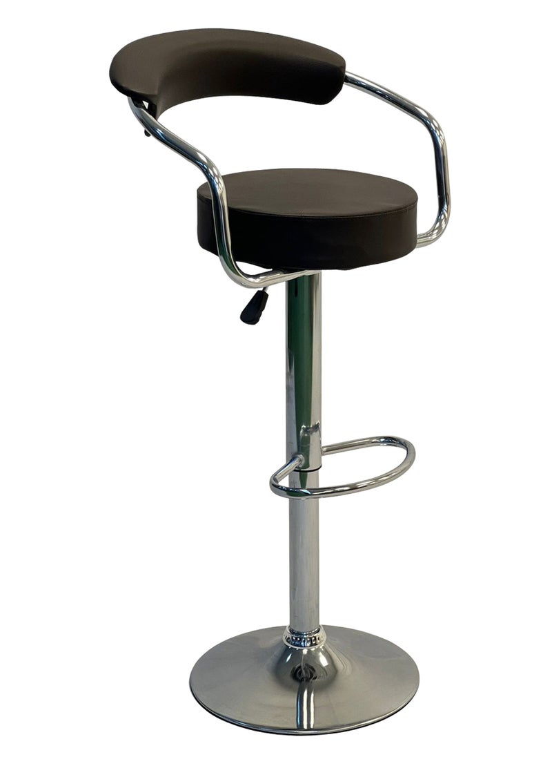 Living - SET OF 2 Bar Stools Modern Counter Height Barstools Adjustable - Image 1