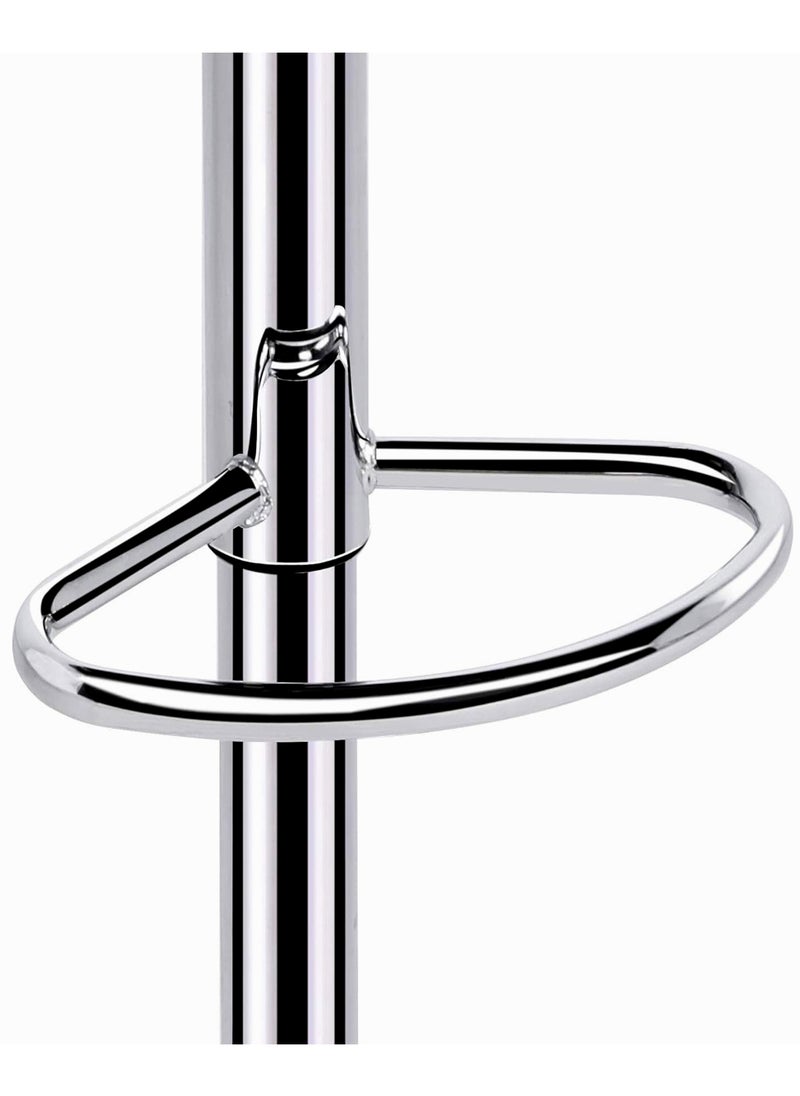 Living - SET OF 2 Bar Stools Modern Counter Height Barstools Adjustable - Image 1