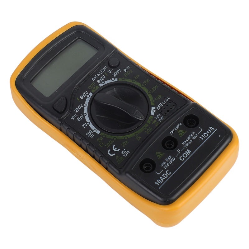 Digital Multimeter Compact Portable HD Display Screen - Stable Insulation Protection Multifunctional Tester for Electrical Maintenance Professionals & Home DIY Use - Image 1