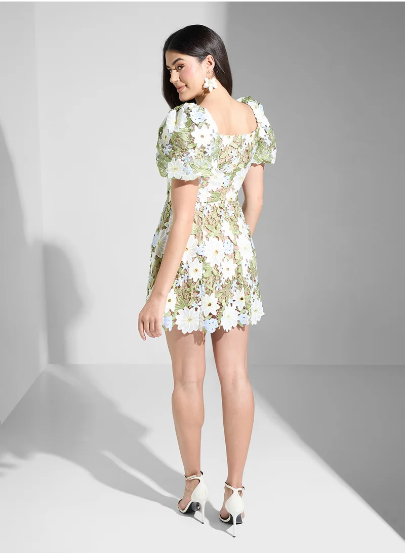 إليات FLORA MINI DRESS