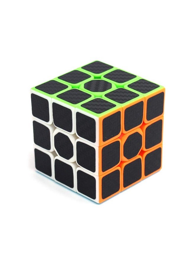 Cubelelo Cubelelo Drift 3x3 Carbon Fiber Speed Cube Puzzle | Premium Multicolor Magic Cube for Kids & Adults | Stress Relief Brain Teaser with Smooth Turns & Durable Carbon Fiber Stickers  - Image 2