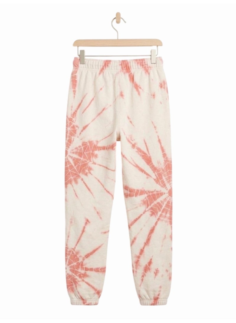 U.S Apparel Women's Tie-Dye Sweatpants with Drawstring Waist - Image 1