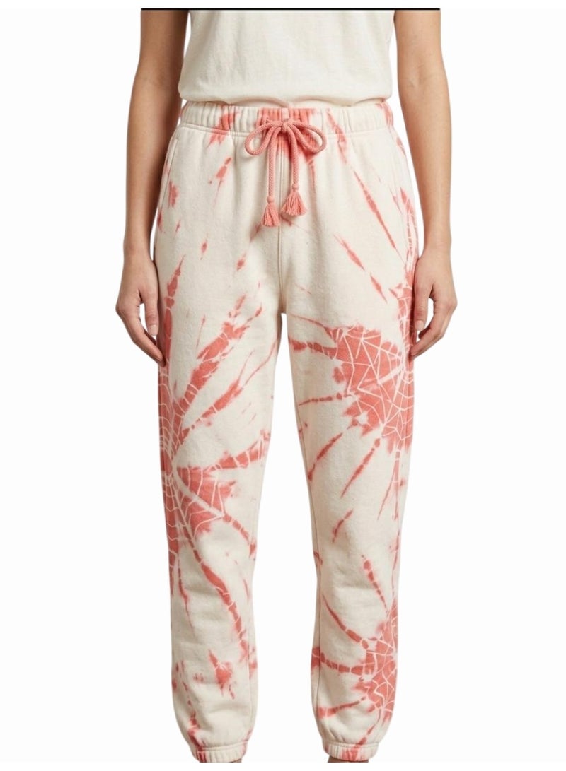 U.S Apparel Women's Tie-Dye Sweatpants with Drawstring Waist - Image 4