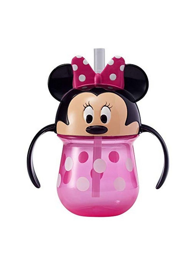 the FIRST years - Disney Minnie Mouse Trainer Straw Cup Disney Toddler Cups With Straw 9 Months And Up 7 Oz - Image 1