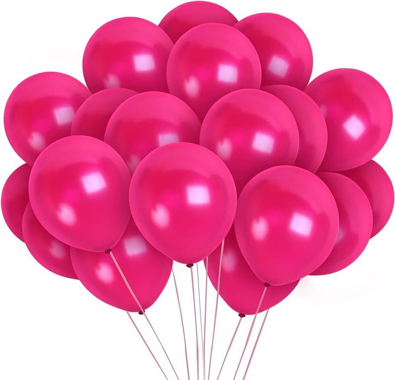 SOI Birthday Decoration Items For Girls - 36Pcs Balloons For Birthday Decorations | Pink Birthday Decorations Items | Birthday Decorations Kit | Pink Theme Birthday Decorations - Image 4