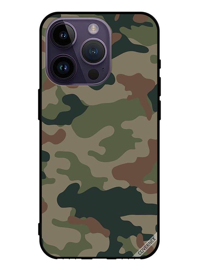 Covernex Protective Case Cover For Apple iPhone 14 Pro Camouflage Pattern - Image 1