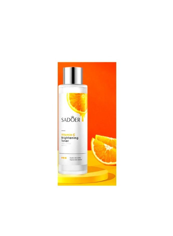 SADOER Vitamin C Toner to lighten and moisturize the skin, remove dark spots, prevent the appearance of pigmentation, and combat the signs of aging 120 ml - Image 4