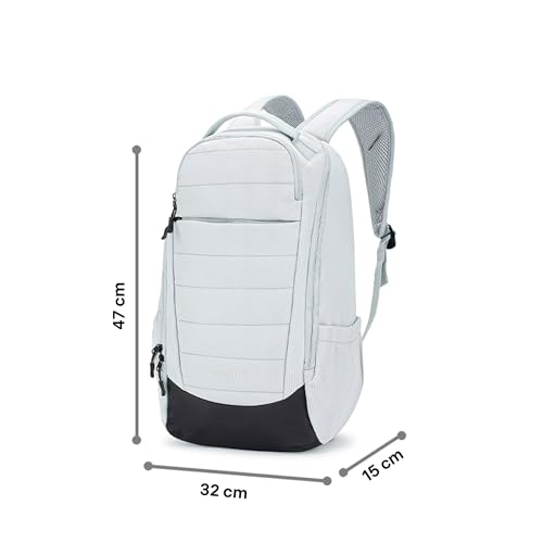 THE ASSEMBLY Assembly Laptop Backpack with Lightweight Design & Padded Laptop Sleeve, Water-Resistant, Supports Upto 15.6’’, Backpack for College & Daily Commute, Sky Blue - Image 5