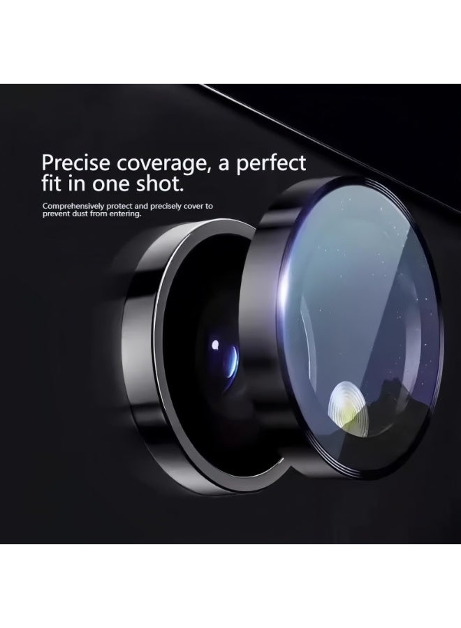 عام Compatible with Redmi  Camera Lens Protector, 9H Tempered Glass Camera Cover Protector Metal Individual Ring for K80 Pro - Image 4