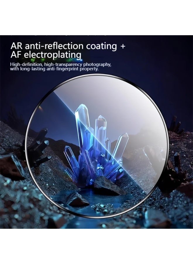 عام Compatible with Redmi  Camera Lens Protector, 9H Tempered Glass Camera Cover Protector Metal Individual Ring for K80 Pro - Image 5