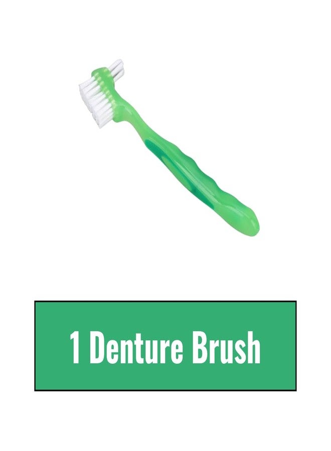 Fixodent Extra Hold Denture Adhesive Powder Pack of 2 with 1 Denture Brush (3 Items) - Image 3