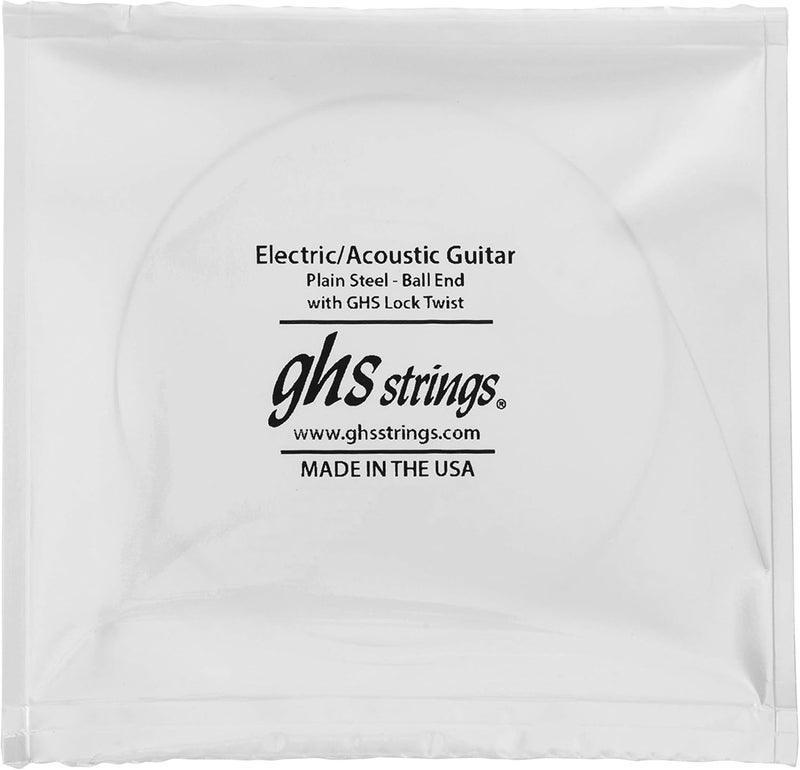 GHS Strings مجموعة أوتار جي إتش إس 345 من الحرير والفولاذ للغيتار الصوتي الخفيف (010-042) - Image 3