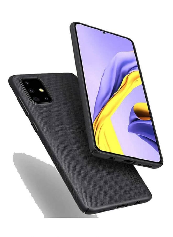 Nillkin Protective Crystal Frosted Case Cover For Samsung Galaxy A71 4G Black - Image 2