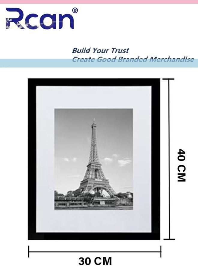 ركان مجموعة إطارات صور مكونة من 4 قطع للحائط أو سطح الطاولة مع إطار عرض حائطي وإطار صورة لسطح المكتب لصورة مقاس 12 × 16 بوصة - Image 2