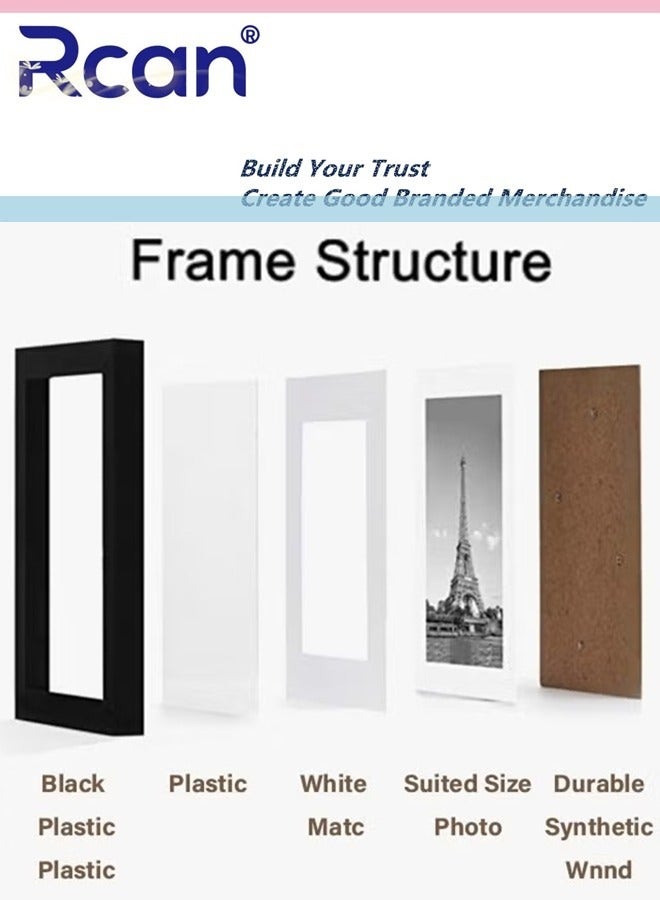 ركان مجموعة إطارات صور مكونة من 4 قطع للحائط أو سطح الطاولة مع إطار عرض حائطي وإطار صورة لسطح المكتب لصورة مقاس 12 × 16 بوصة - Image 3