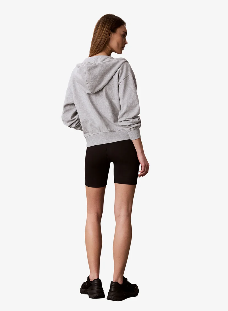 Calvin Klein Sports Black Icon Sport Wide Waistband Bike Shorts for Women | Best Price UAE