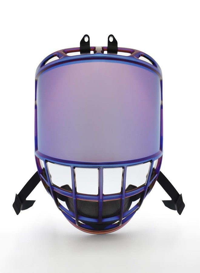 Gy Hockey Full Face Shield Visor Senior Hockey Face Shield Ice Hockey Helmet Visor Adult & Youth, Anti-Scratch/Anti-Fog/Ce Certified (Revo Bule) - Image 1
