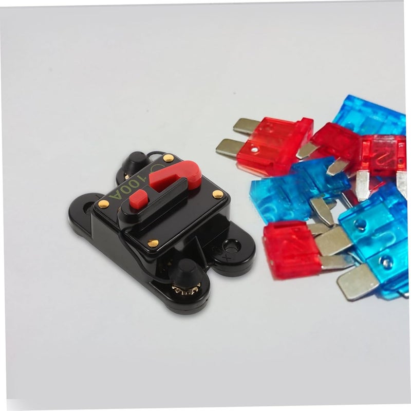 PartyKindom 100 Amp Auto Reset Circuit Breaker for Automotive Use Self-Resetting Fuse Marine Circuit Breaker for Car Electrical Systems - Image 5