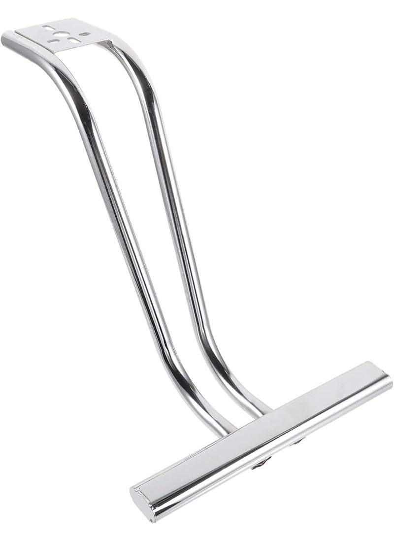 Healifty - Healifty Salon Chair Pedal Stainless Steel Footrest Hairdressing Foot Rest Replacement Barbers Chair Leg Pad for Universal Spa Chair Shampoo Beauty Salon Equipment - Image 1