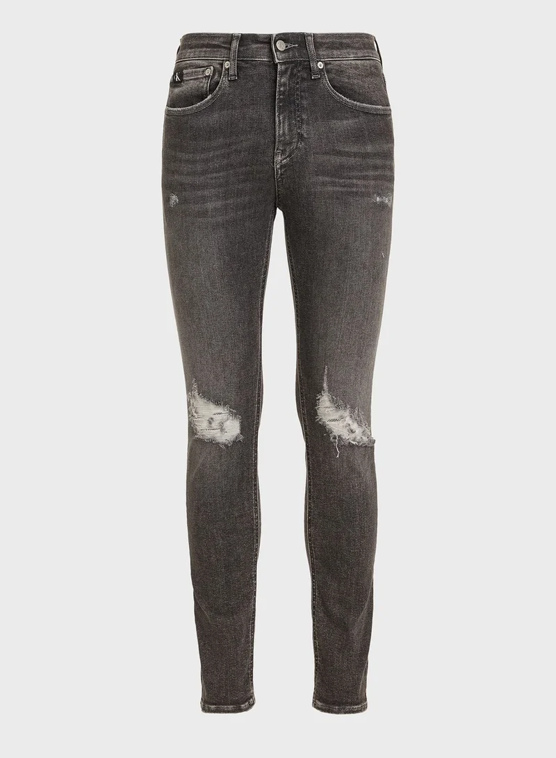 Calvin Klein Jeans Mid Wash Skinny Fit Jeans