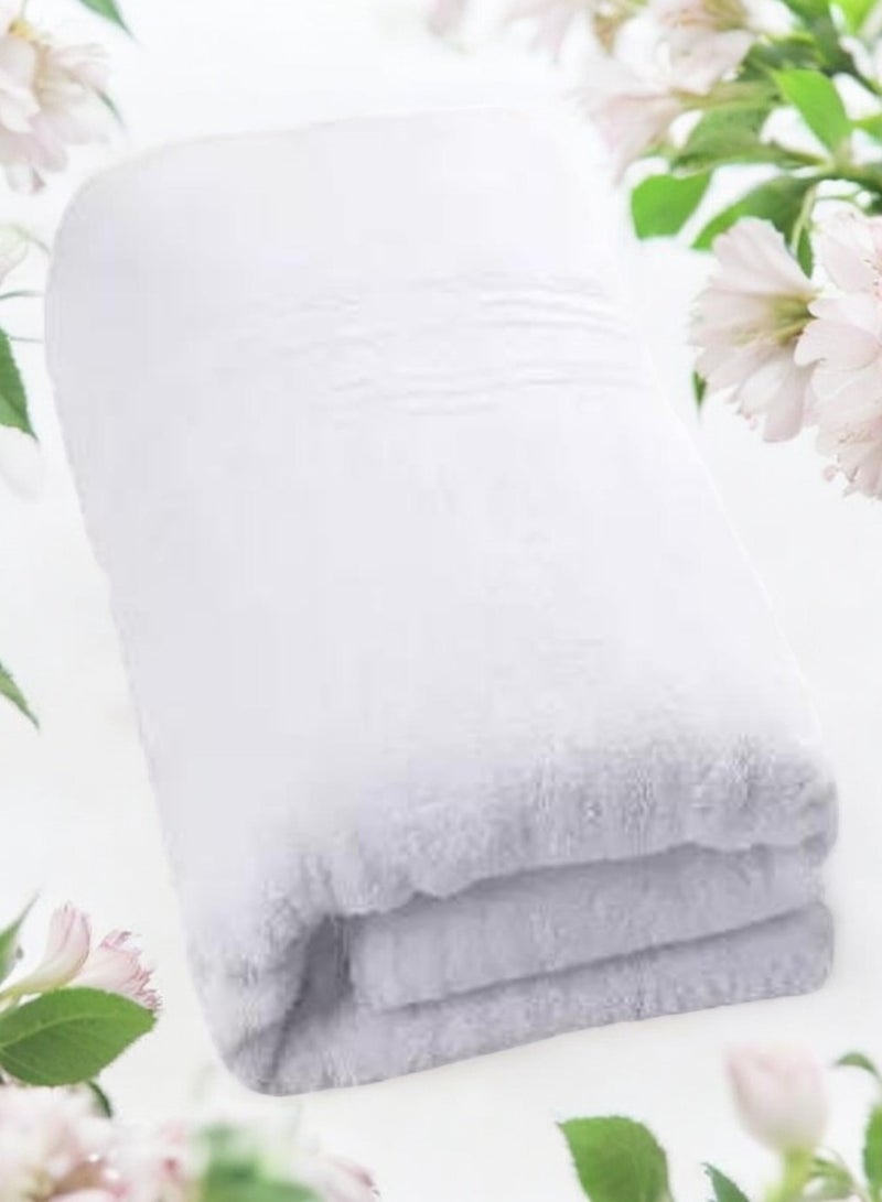 Banotex 8 white cotton towels 50x100 cm - Image 5