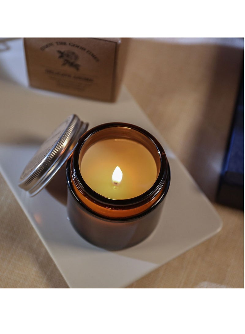 Plant Based Lavender Scented Candle 100g - Sustainably Sourced, Aromatherapy Candle Scented, Hand Poured, Clean-Burning, Cotton Wick, Ideal for Home Decor & Relaxation  - Image 3