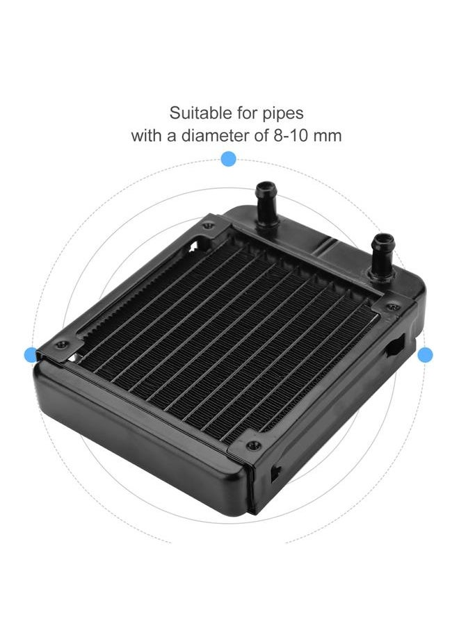 Thoraya - 120MM Computer CPU Water Cooling Radiator Cooler Heatsink 10 Tubes - Image 1