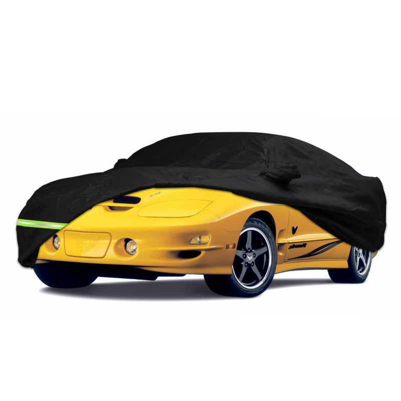 Yixin Waterproof Car Covers for 19932002 Pontiac Trans AM Car Covers 190T Covers Custom Fit 100 Waterproof Windproof Strap Double Door Zipper Up to 198 L Black