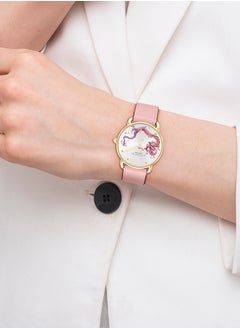 COACH Women's Analog Round Shape Leather Wrist Watch 14504248 - 36 Mm  - Image 4