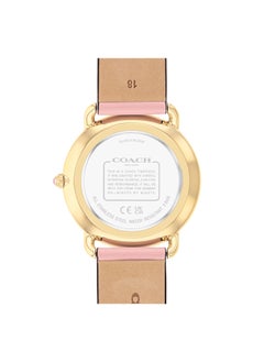 COACH Women's Analog Round Shape Leather Wrist Watch 14504248 - 36 Mm  - Image 3