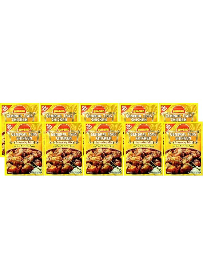 Sun Bird Sunbird General Tso's Chicken Seasoning Mix, 1.14 Ounce Packet (Pack of 10)  - Image 1